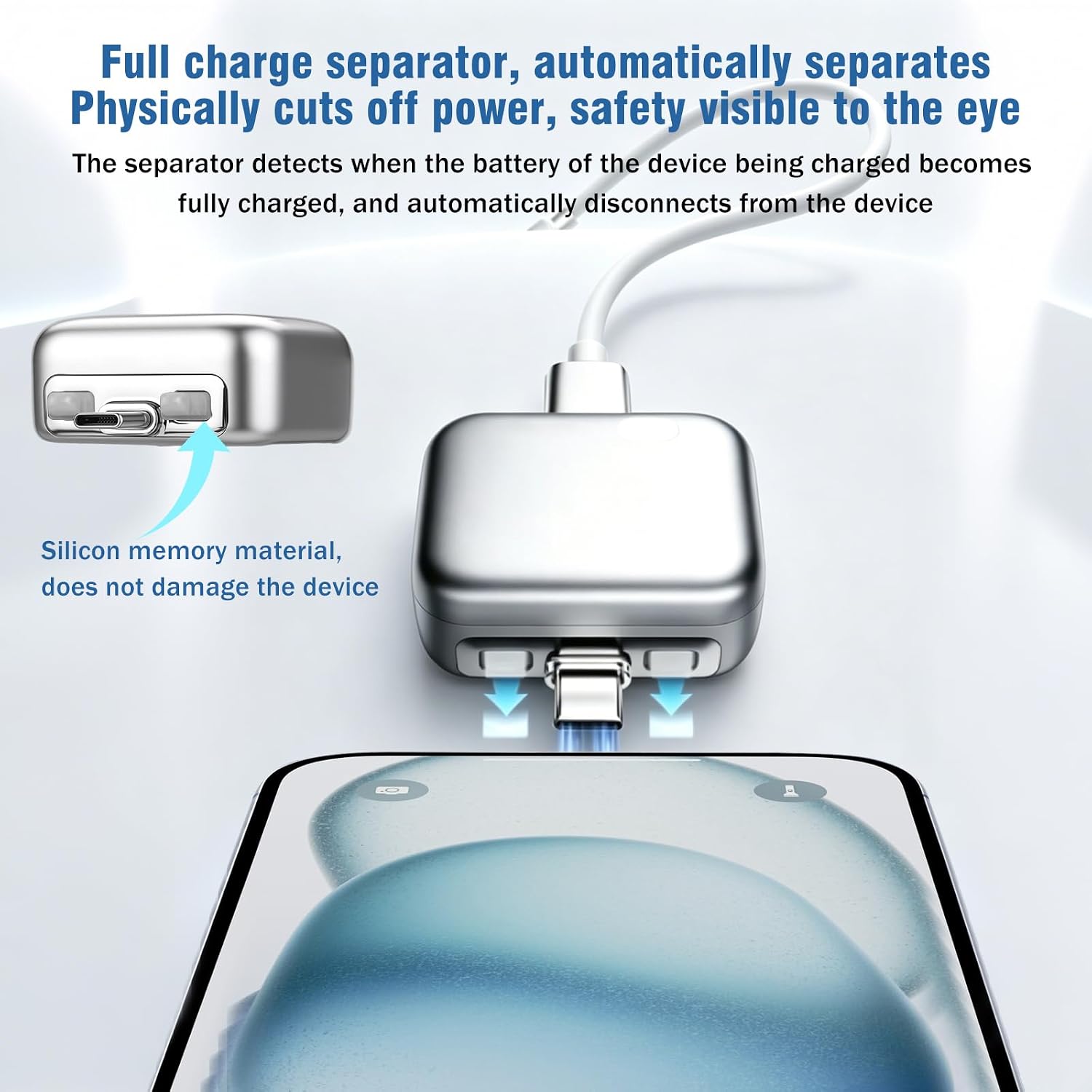 Original KUWAJIA Smart Charger Adapter Auto Physical Power Disconnector