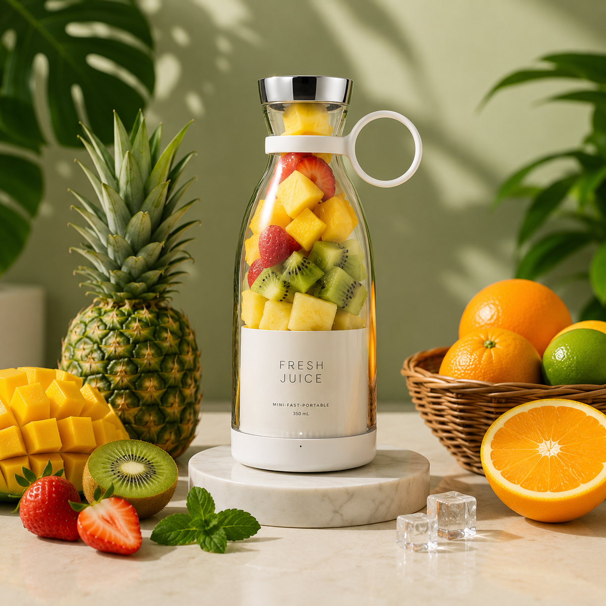 Fresh Juice Portable Blender (380ml)