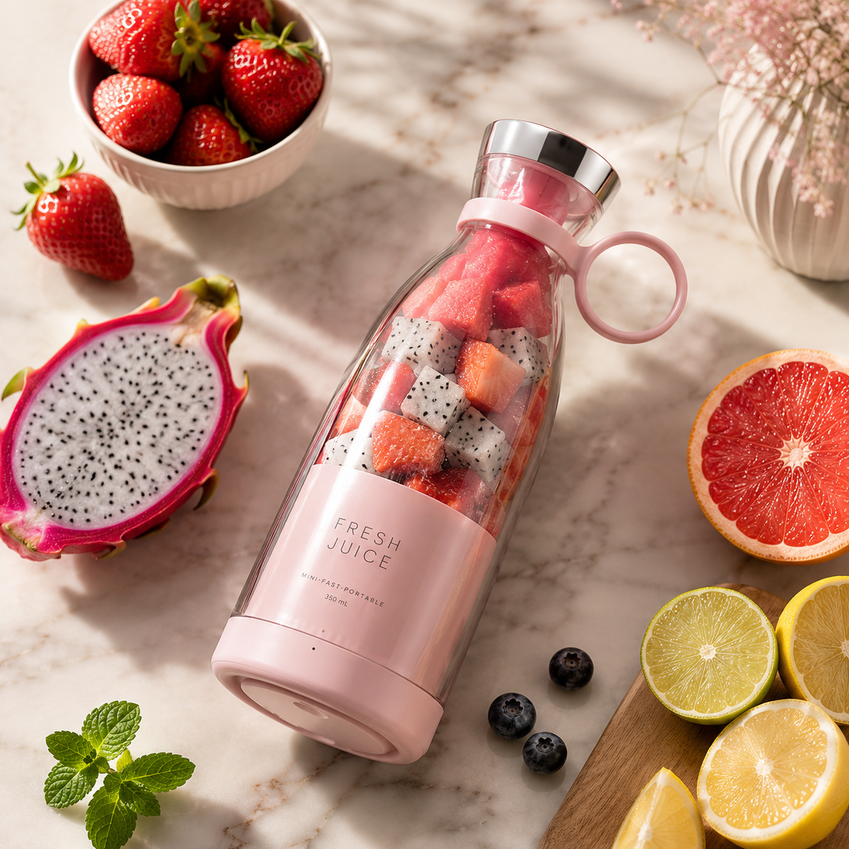 Fresh Juice Portable Blender (380ml)