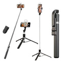3-in-1 Bluetooth Selfie Stick & Tripod with LED Light 67 inch /170CM