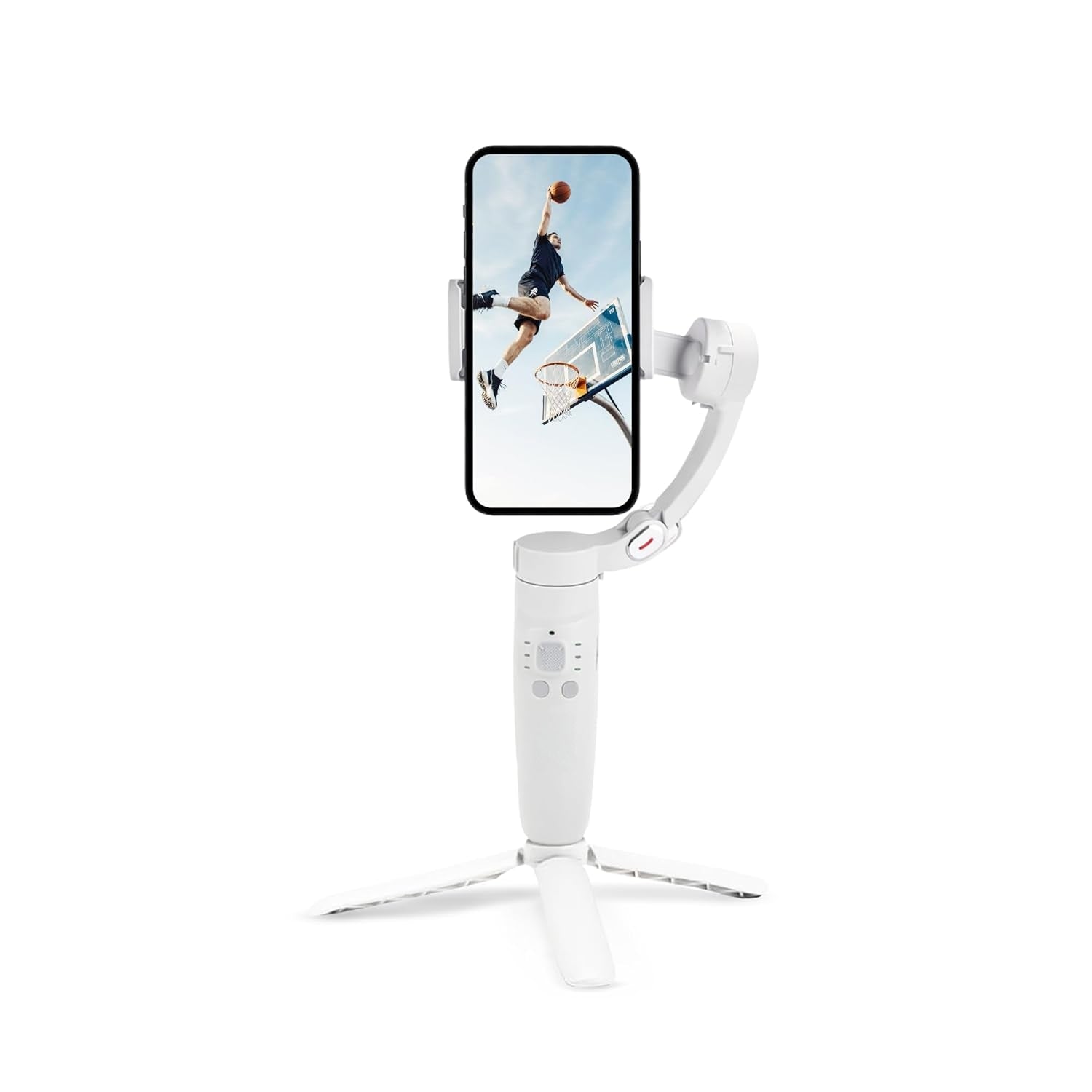 M1 3-Axis Gimbal Stabilizer for Mobile with Built-in Extension Rod & Tripod