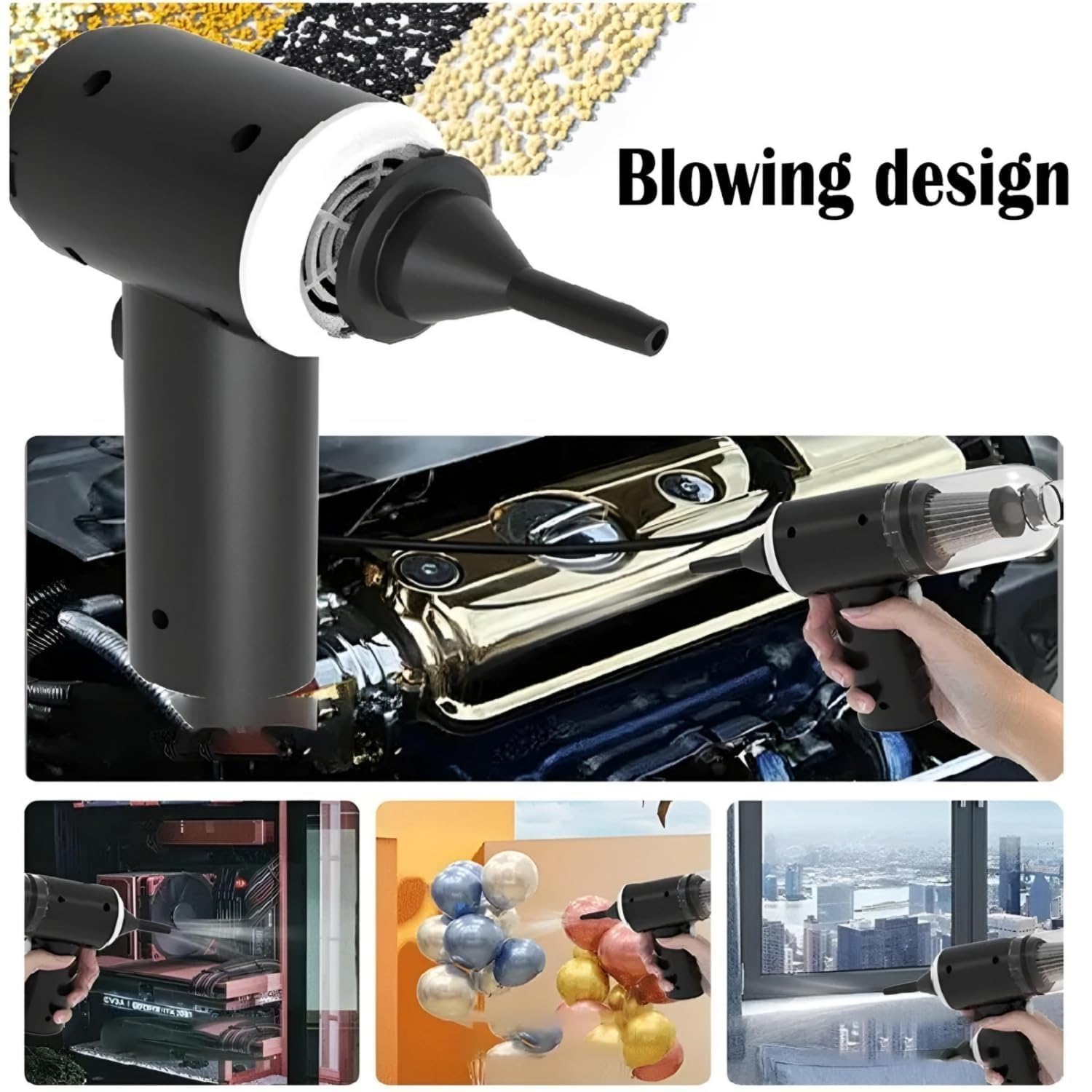 2-in-1 Cordless Handheld Vacuum & Blower