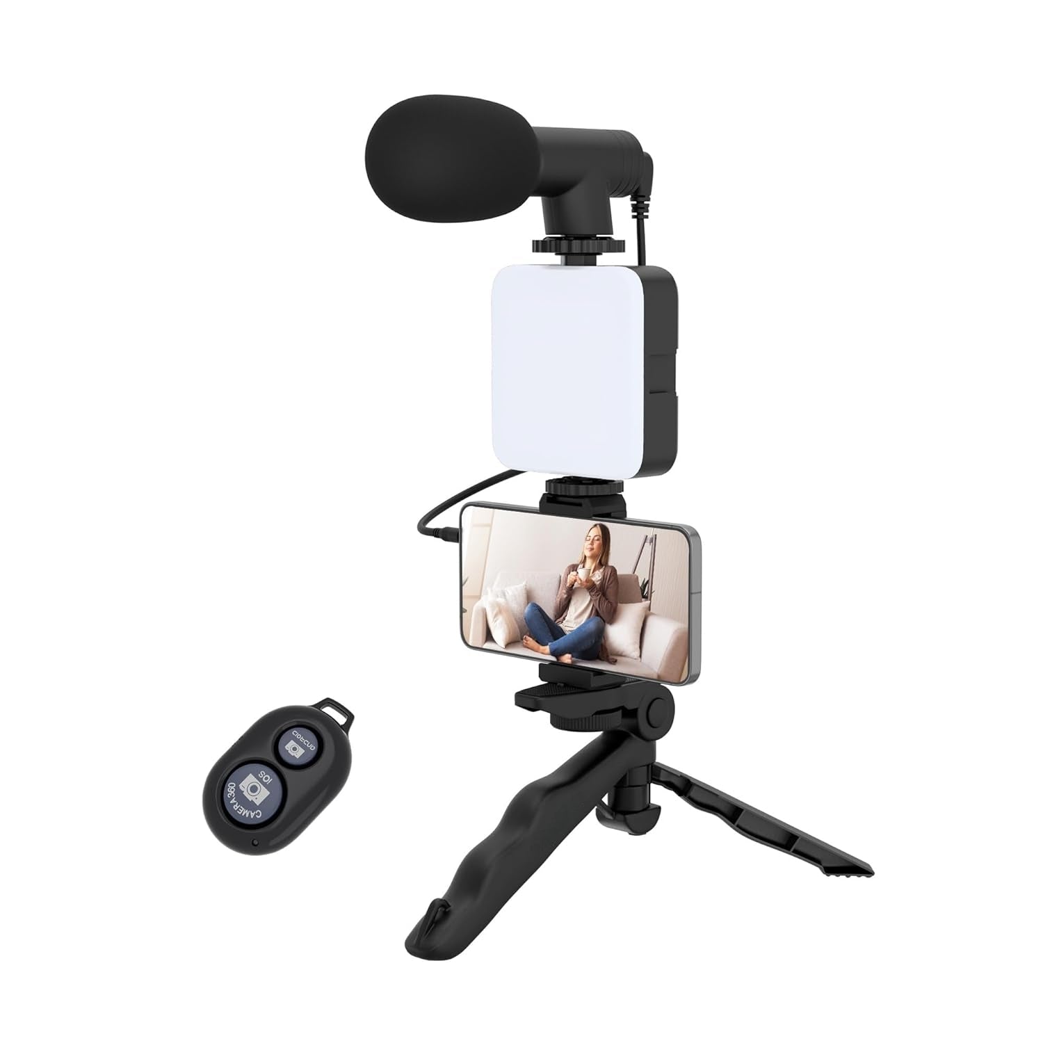 Ultimate 6-in-1 Smartphone Vlogging & Creator Kit