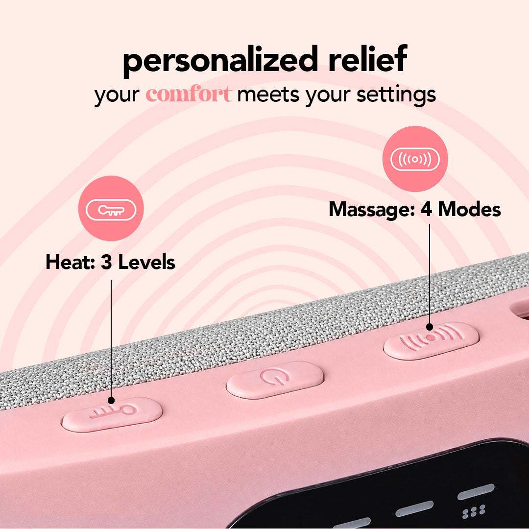 Period Cramp Relief Massager with Heating Pad for Pain Relief