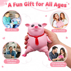 Funny Pink Pig Squishy Toy