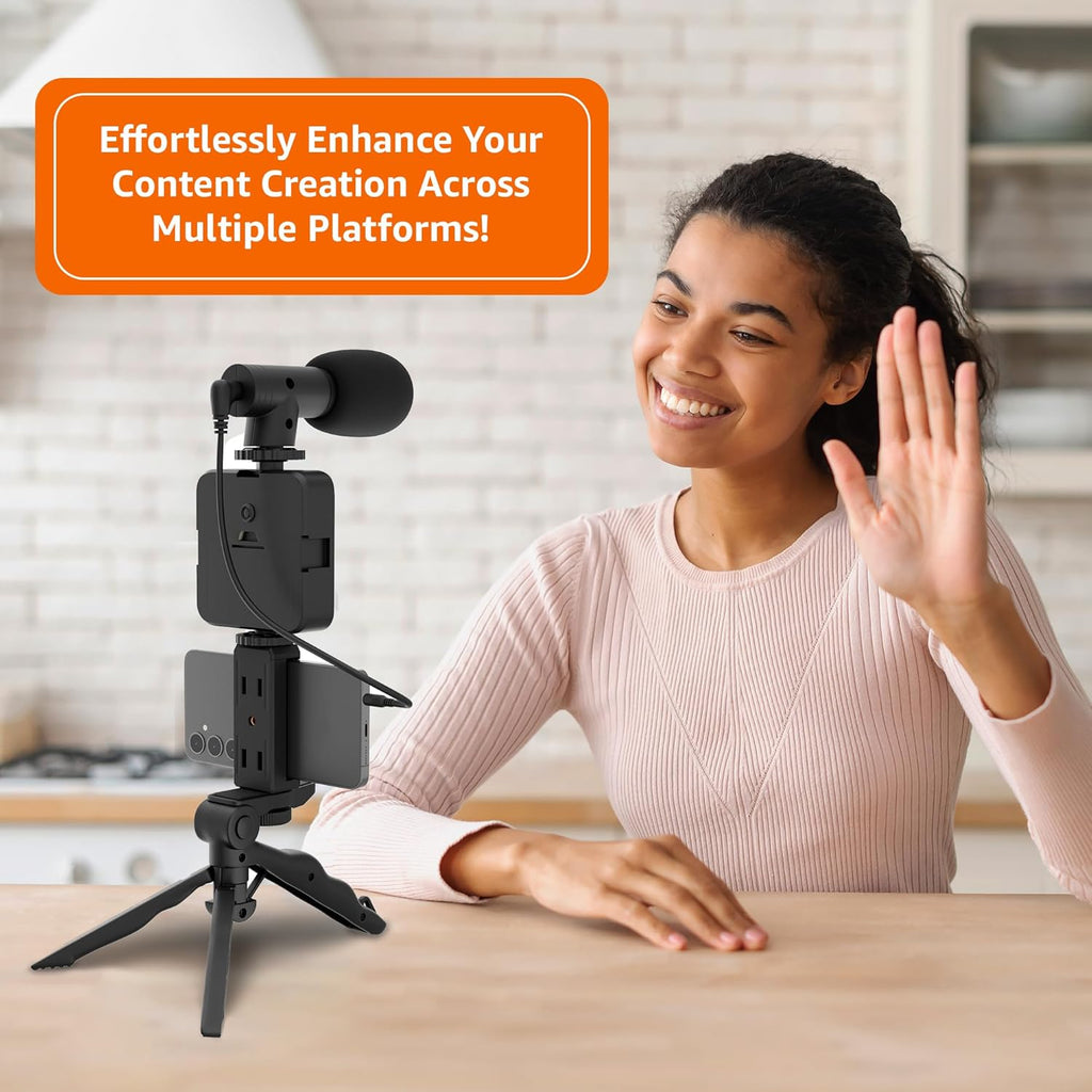Ultimate 6-in-1 Smartphone Vlogging & Creator Kit