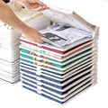 Stackable Clothes Organizer & Closet Storage Tray Set (10-Pack)