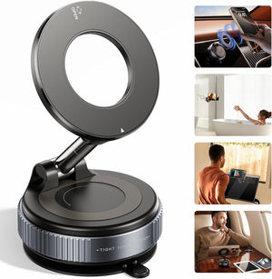 360° Magnetic Suction Phone Mount - The Ultimate Hands-Free Holder