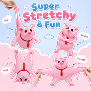 Funny Pink Pig Squishy Toy