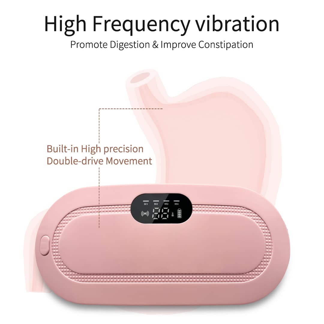 Period Cramp Relief Massager with Heating Pad for Back Pain|Cramp Free- Period Cramp Relief Heater & Massager