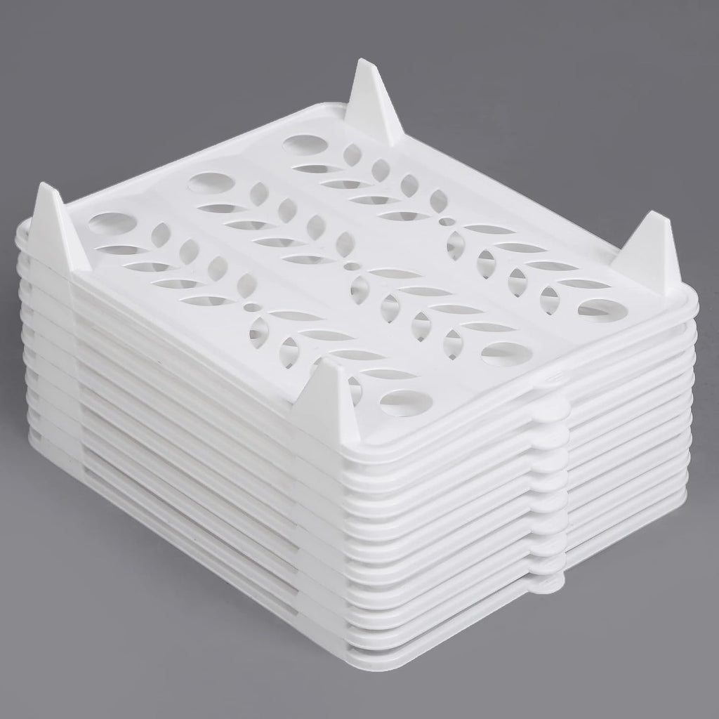 Stackable Clothes Organizer & Closet Storage Tray Set (10-Pack)